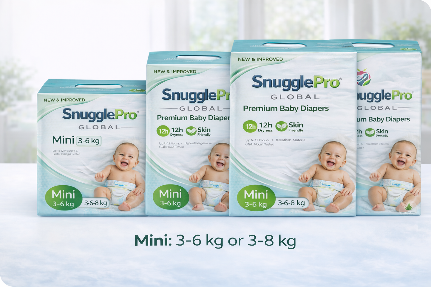SnugglePro Premium Baby Diapers