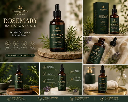 SnugglePro Rosemary Hair Growth Oil