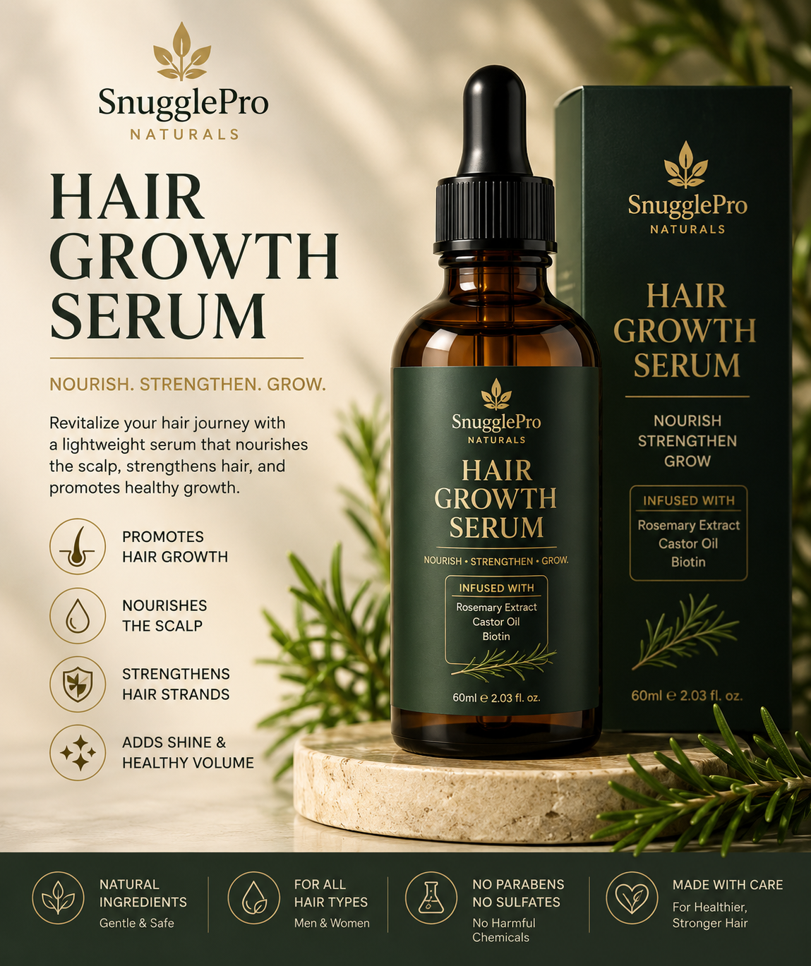 SnugglePro Hair Growth Serum