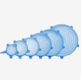 SnugglePro Reusable Silicone Stretch Lids – 6 Pack
