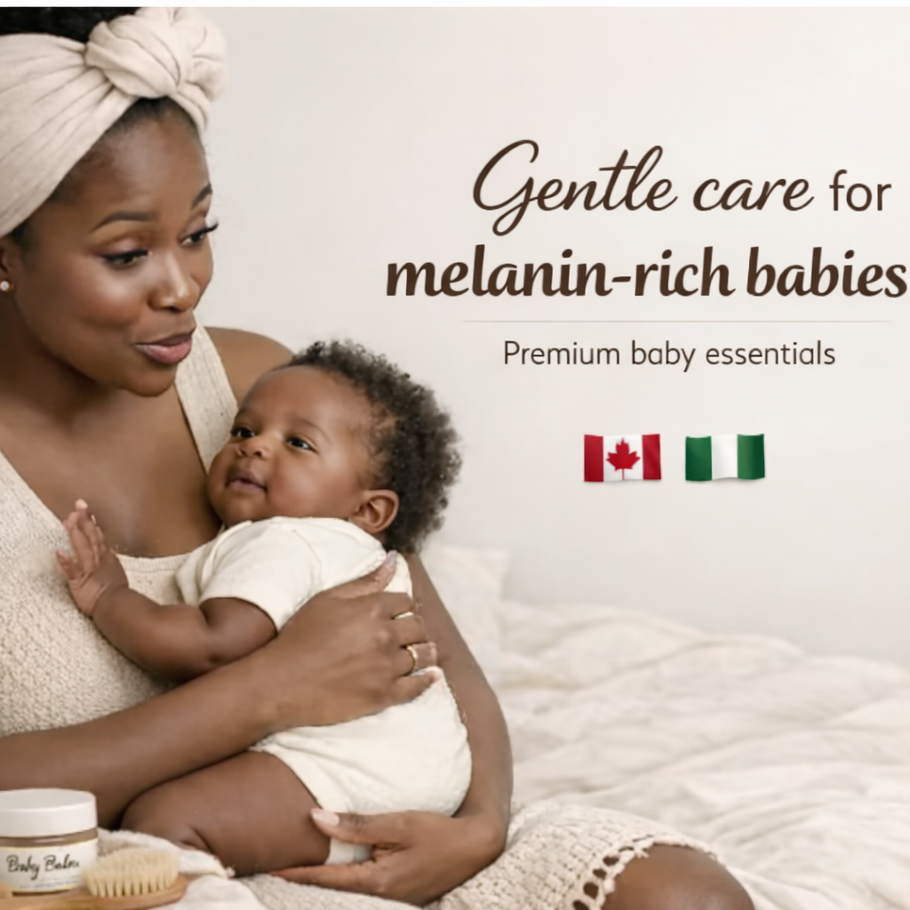 SnugglePro premium baby care products for melanin-rich babies, featuring gentle and skin-friendly baby diapers